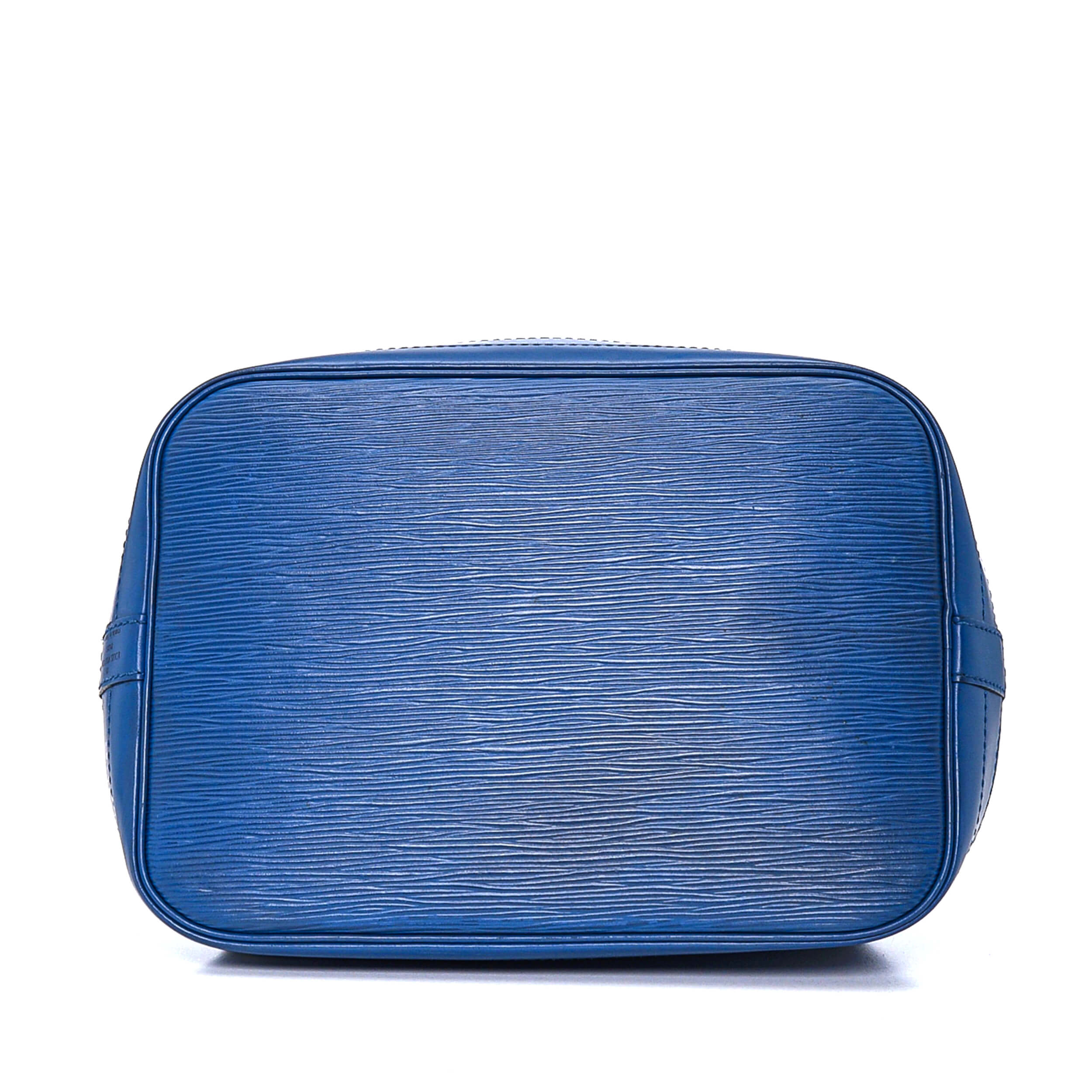 Louis Vuitton - Blue Epi Leather Noe Bucket Bag